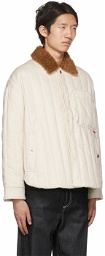 Sunnei Off-White Padded Jacket