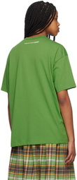 Comme des Garçons Shirt Green Crewneck T-Shirt