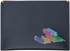 PS by Paul Smith Navy Embossed Card Holder
