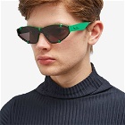 Bottega Veneta Eyewear Men's BV1165S Sunglasses in Grey
