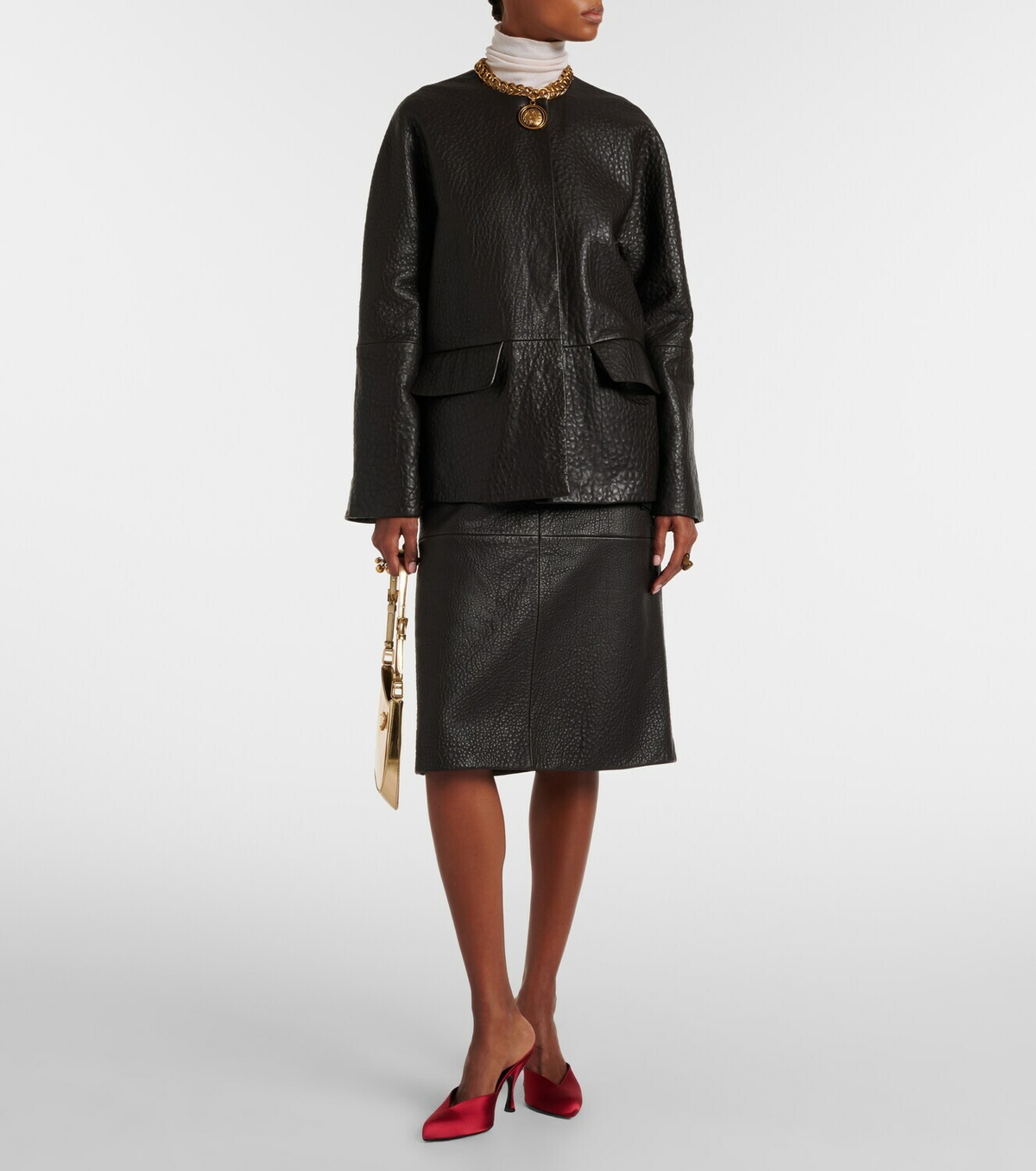 Joseph Barbs leather jacket
