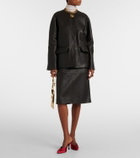 Joseph Barbs leather jacket