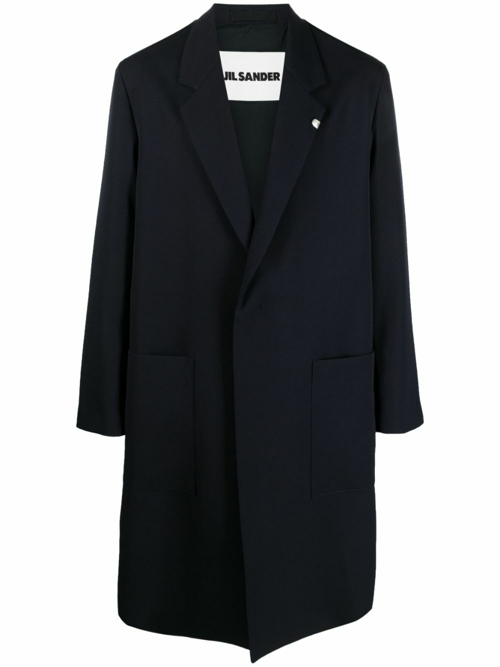 コート Jil Sander Single-breasted wool coat JIL SANDER - Single-breasted wool coat | Leam Roma - Luxury