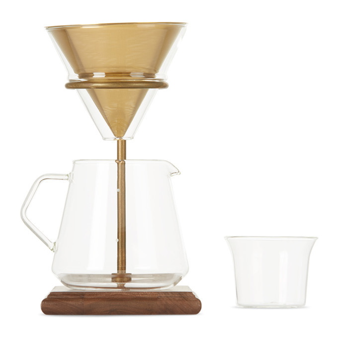 Kinto 4-Cup Pour Over Coffee Brewer with Stand