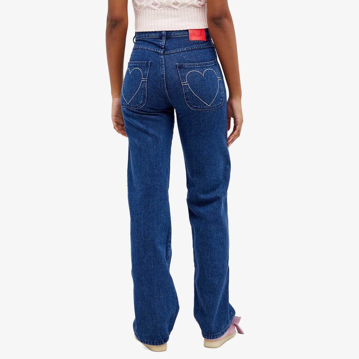 Carne Bollente Women's The Love Butt Denim Jeans in Blue