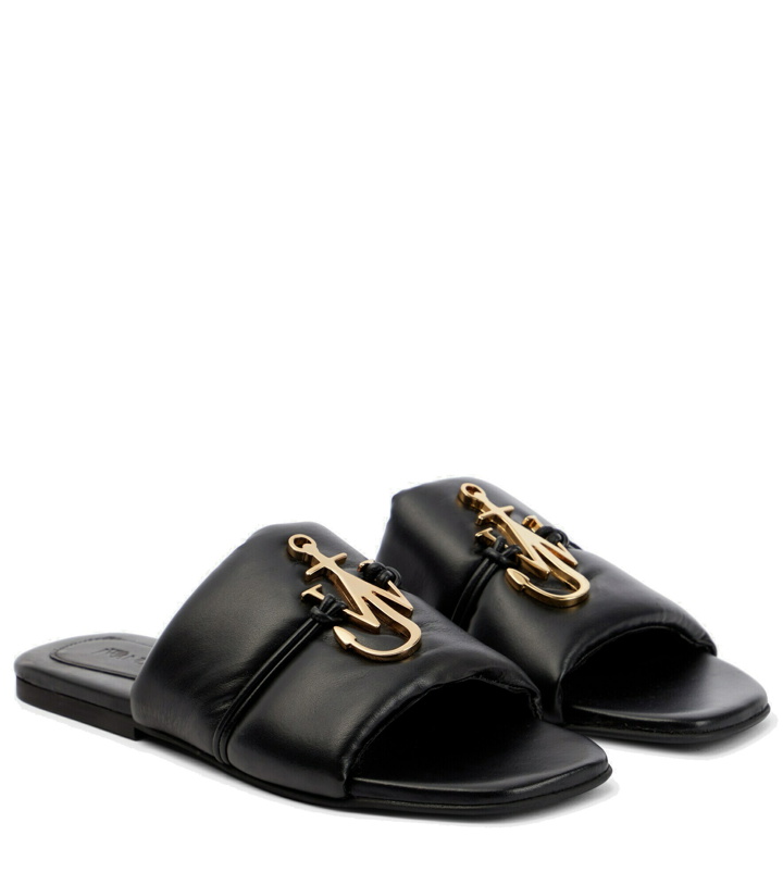 Photo: JW Anderson - Anchor leather sandals