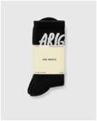 Axel Arigato Graffiti Tube Sock Black - Mens - Socks