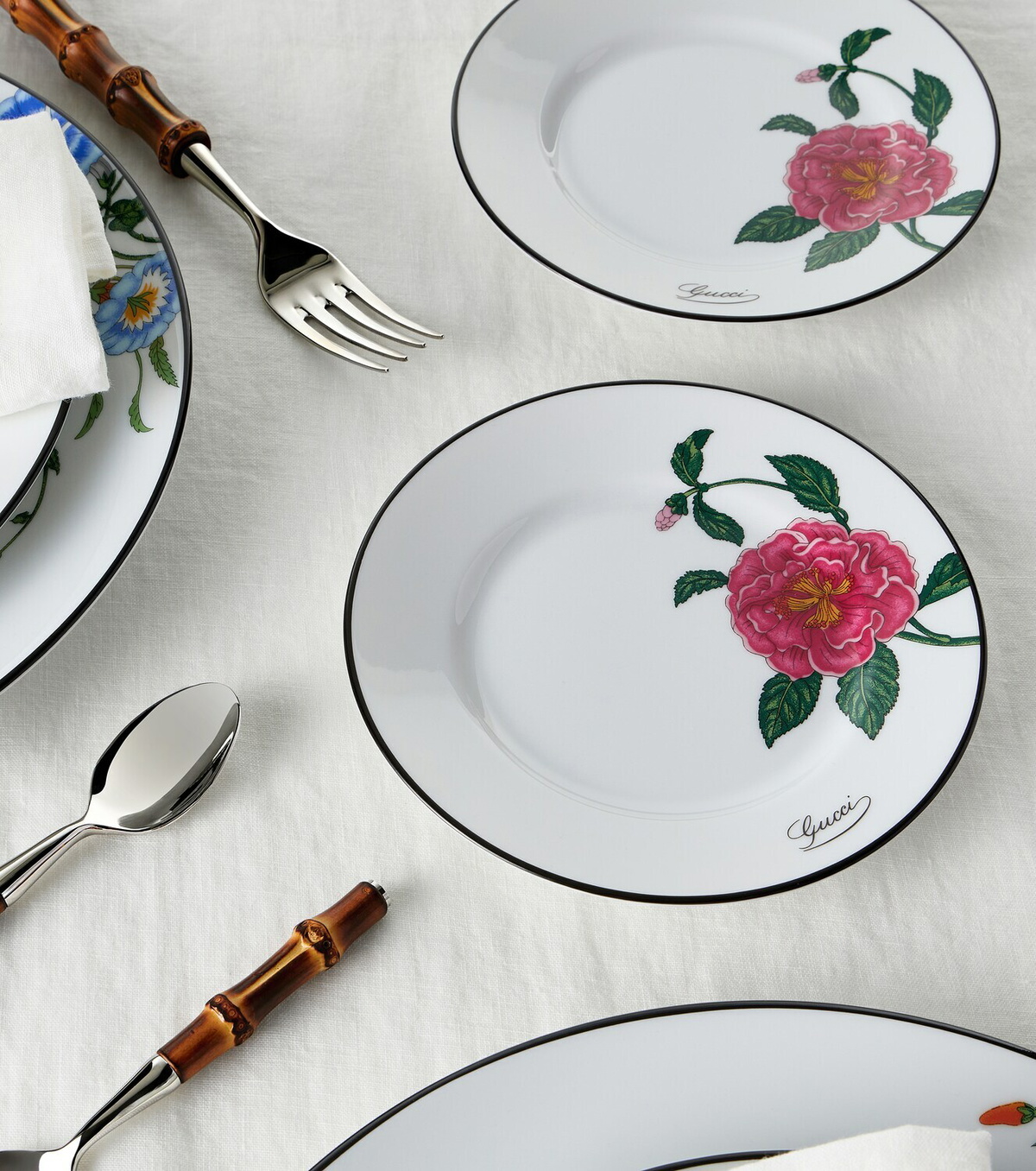 Gucci Gucci Flora set of 2 porcelain plates