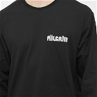 Piilgrim Men's Long Sleeve Infinity T-Shirt in Black