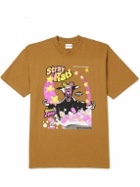 Stray Rats - Cereal Printed Cotton-Jersey T-Shirt - Brown