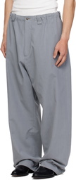 WILLY CHAVARRIA Gray Toluca Trousers