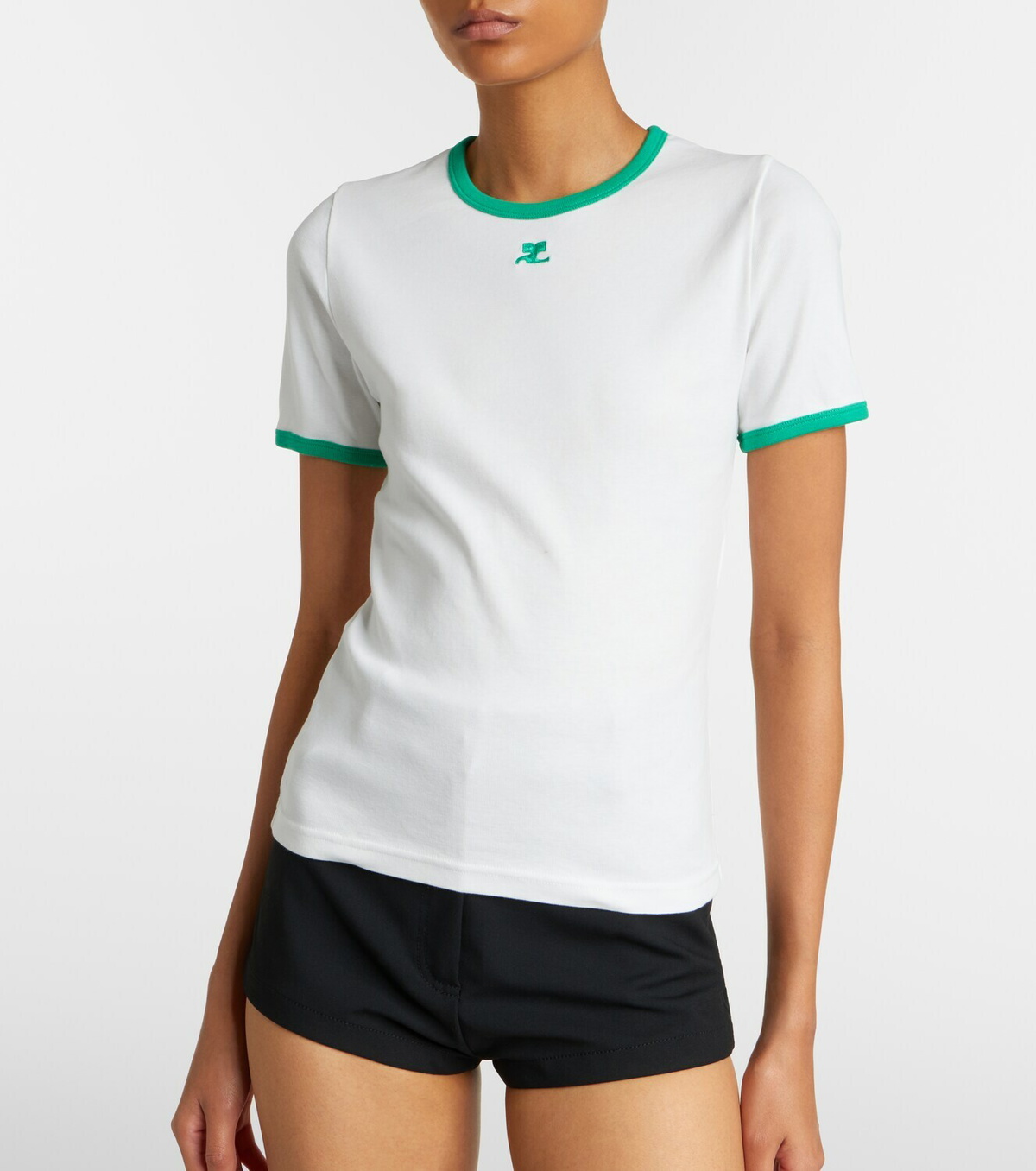 Courrèges Cotton jersey T-shirt
