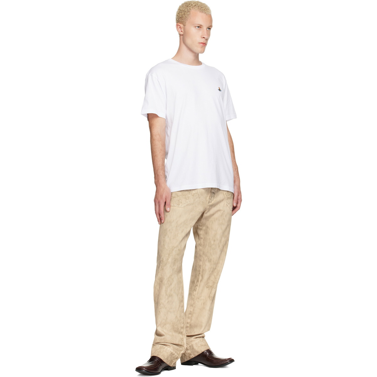 Vivienne Westwood White Classic Multicolor Orb T-shirt