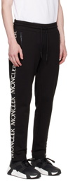 Moncler Black Tapered Lounge Pants