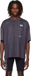 On Gray Performance Volt Running T-shirt