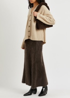 Nanushka Laran Wool-blend Cardigan Cream