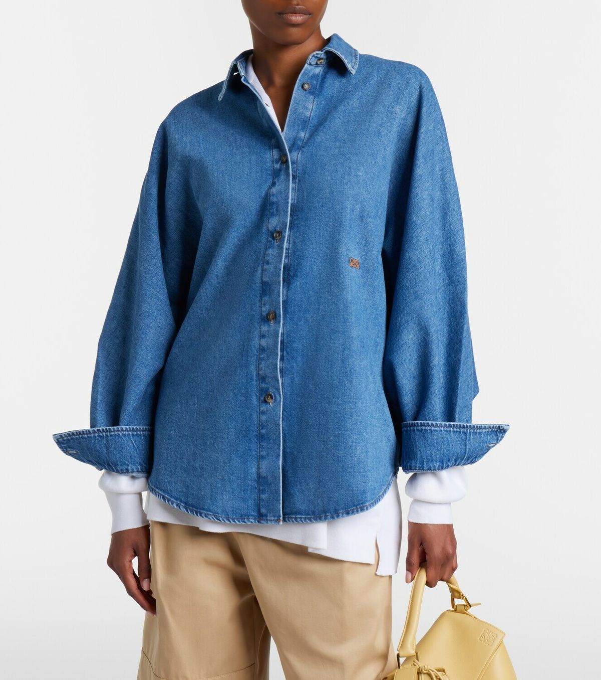 Loewe Double L denim shirt