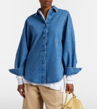 Loewe Double L denim shirt