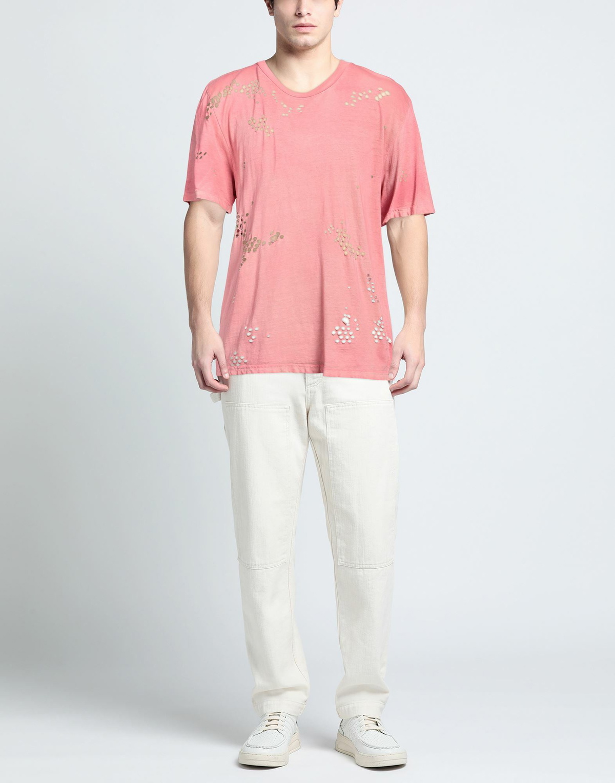 Notsonormal Mens T-shirt in Pink