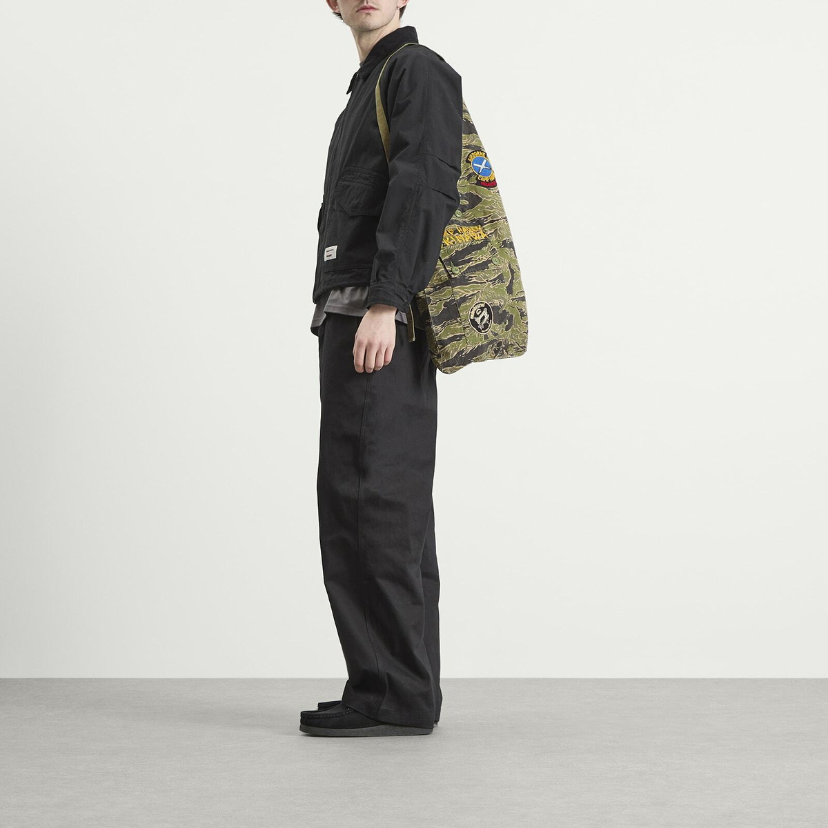 Maharishi Men's Camp Hardy Okinawa Sling Bag in John Wayne Colourway 