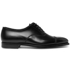 George Cleverley - Charles Cap-Toe Full-Grain Leather Oxford Shoes - Black