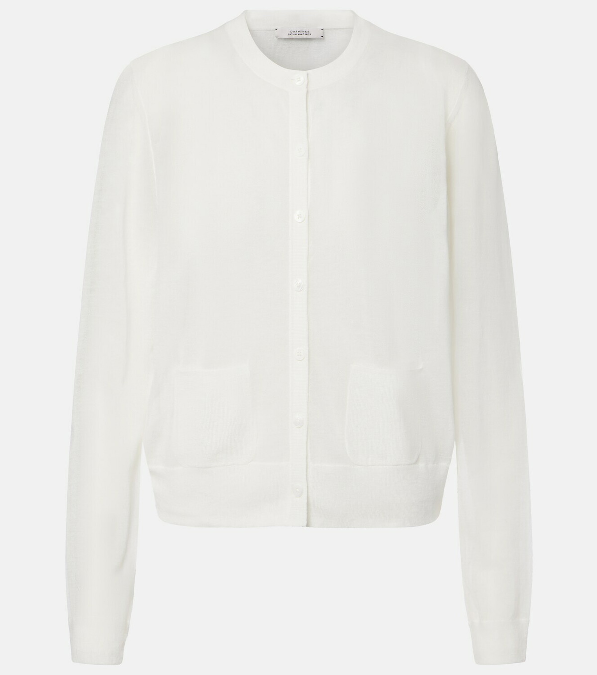 Dorothee Schumacher Summer semi-sheer cotton-blend cardigan