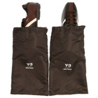 Adidas Y3 x Wales Bonner Field Lizzard Sneaker in Cream White/Dark Brown/Lush Blue