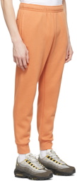 Nike Orange Cotton Lounge Pants