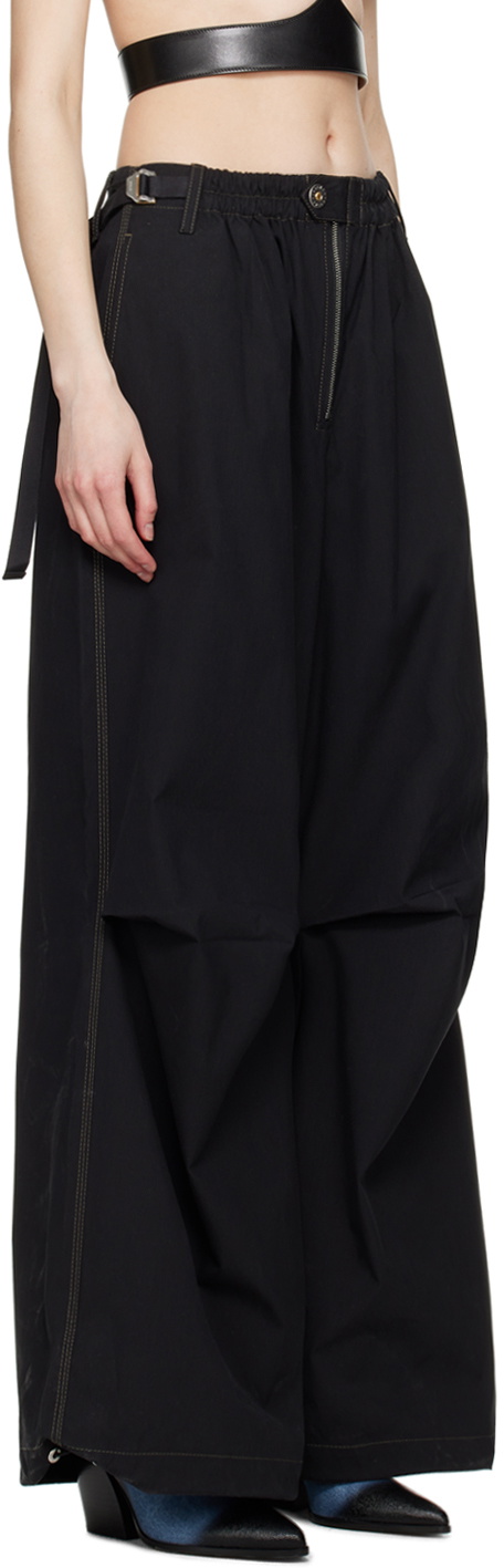 Dion Lee Black Zip Trousers Dion Lee