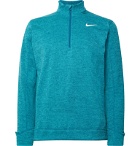 Nike Golf - Mélange Therma Repel Half-Zip Golf Top - Blue