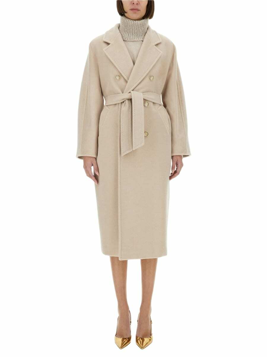 コート Max Mara Alpaca Wool And Cashmere Robe Coat MAX MARA alpaca, wool and cashmere robe coat Brown Max Mara