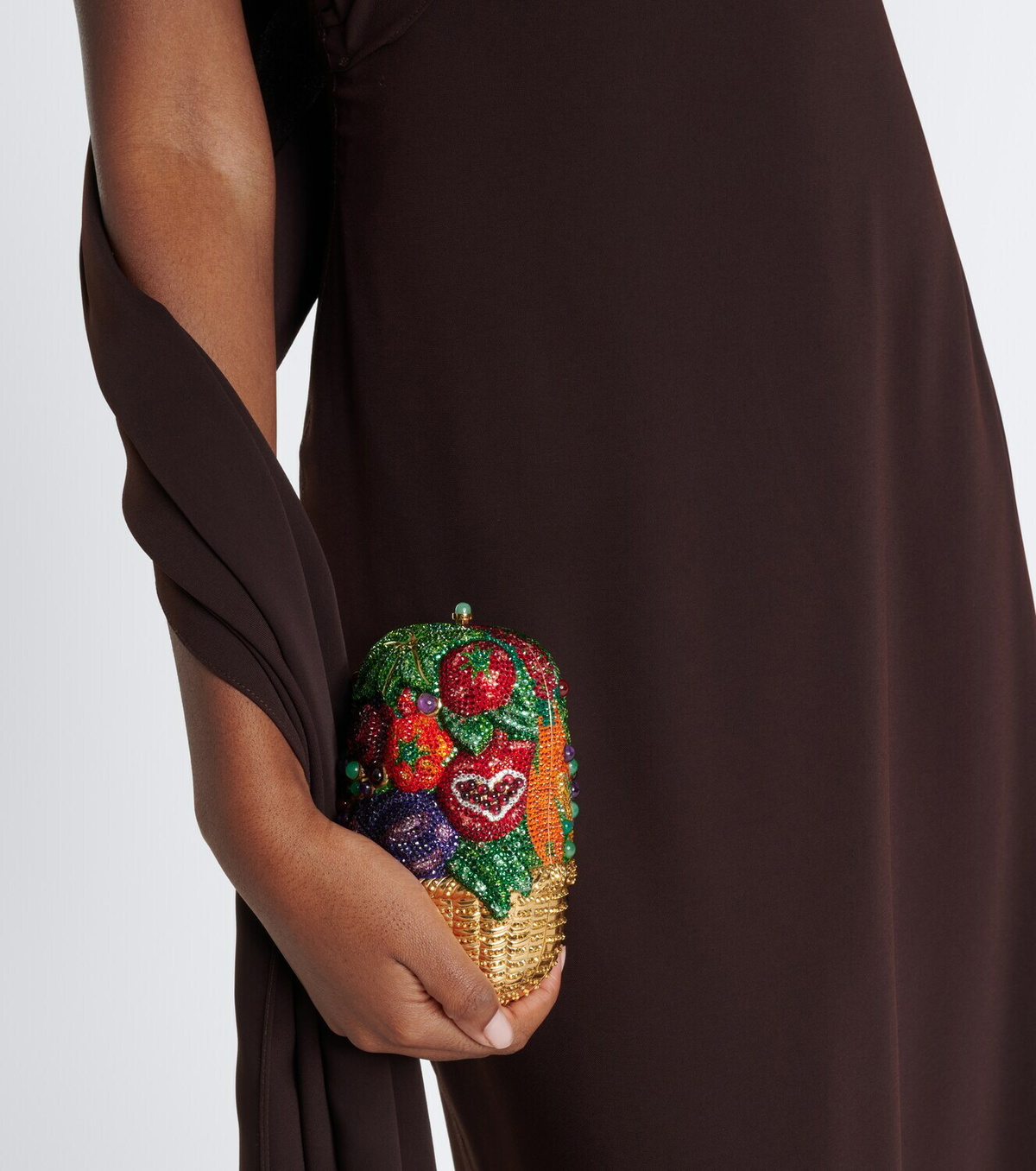 Judith Leiber Couture Vegetable Basket Farm Fresh clutch