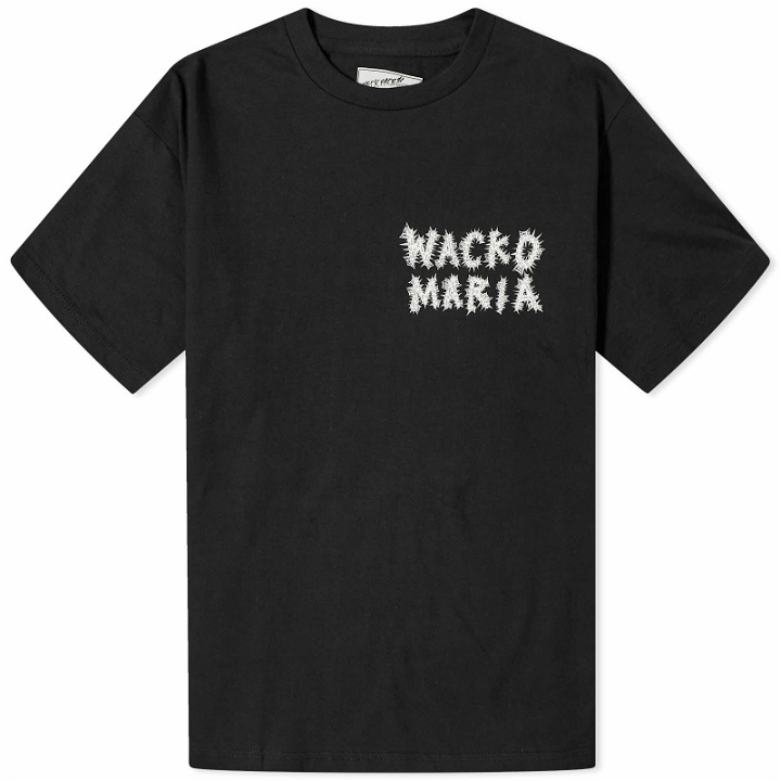 Photo: Wacko Maria Men's x Neckface Type 5 T-Shirt in Black