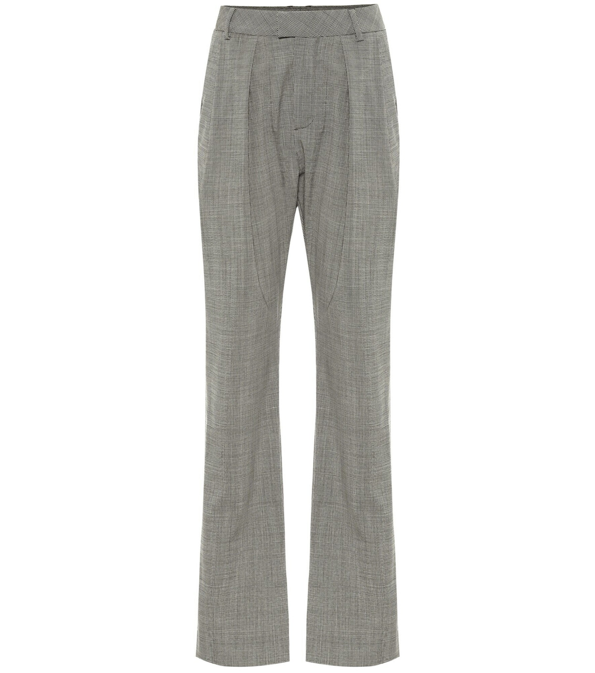 Matthew Adams Dolan - High-rise stretch-wool pants
