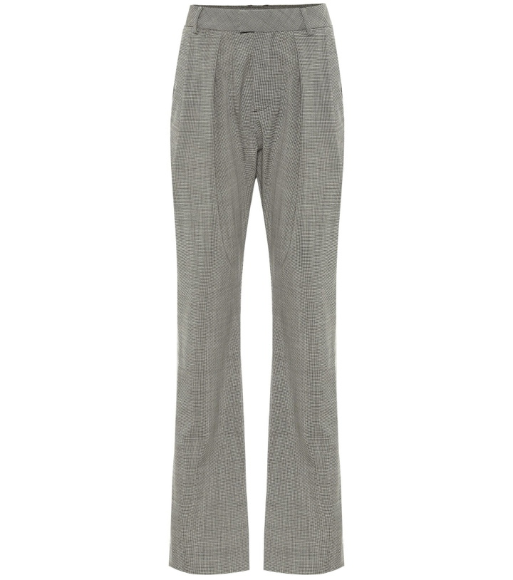 Photo: Matthew Adams Dolan - High-rise stretch-wool pants