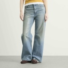 Levi's Women's Ribcage Wide Leg H223 Jeans in High Gloss