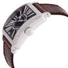 Franck Muller Master Square Automatic Diamond Black Dial Watch 6000 H SC DT D AC