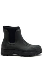 Kassl Editions X Tretorn Marie Rubber Ankle Boots Black