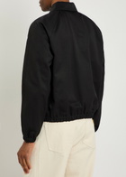 Valentino Garavani Vlogo Cotton Jacket Black