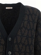 Valentino Toile Iconographe Knit Cardigan