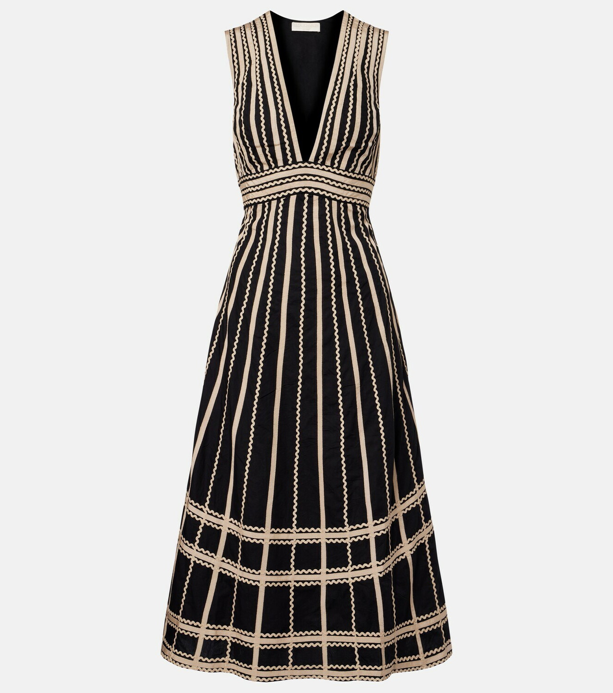 Ulla Johnson Palermo cotton poplin midi dress