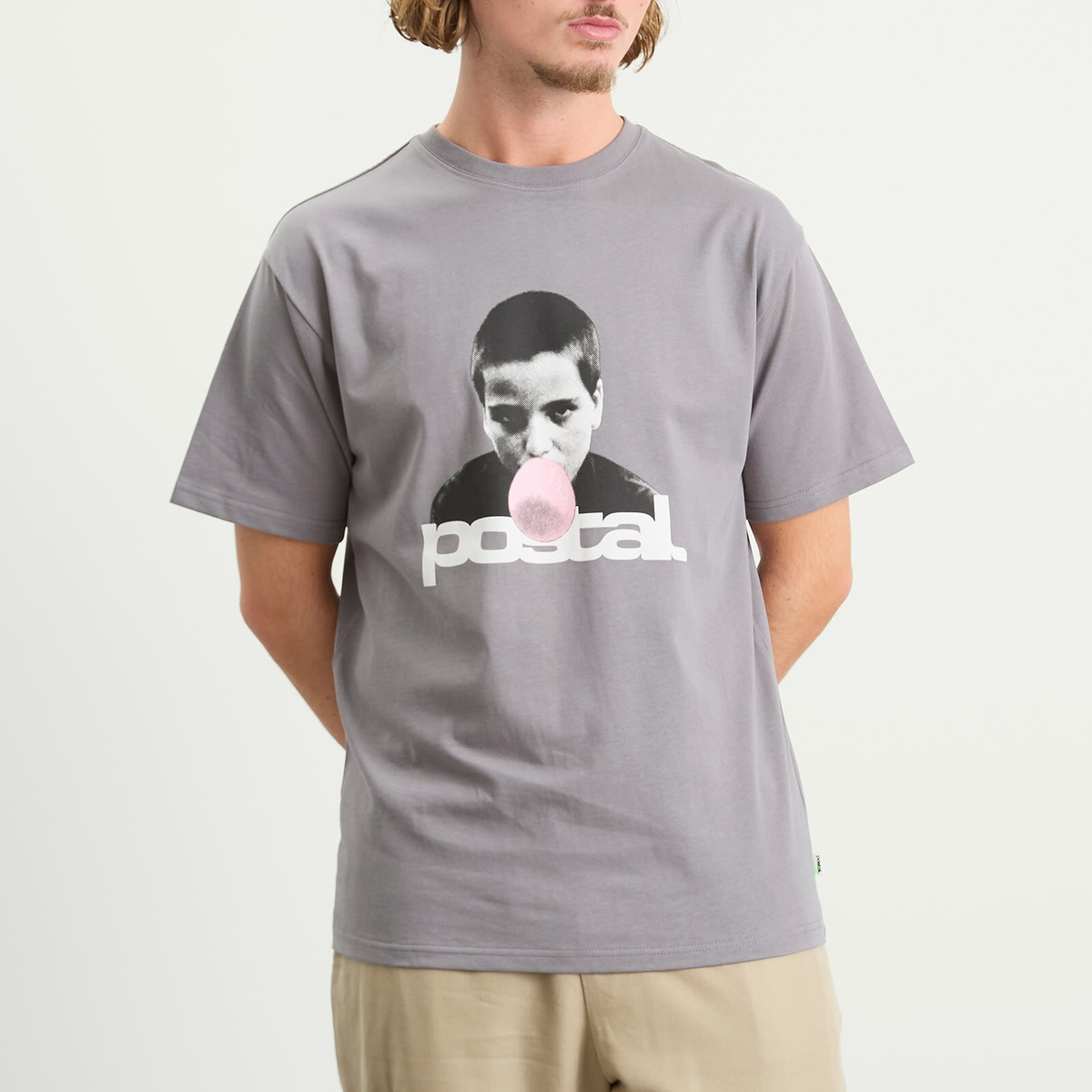POSTAL Men's Speak No T-Shirt - Presented by END. in Concrete