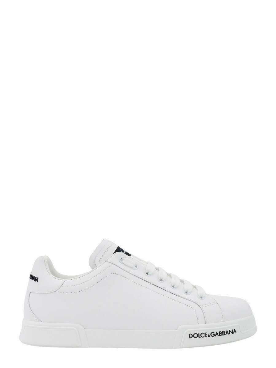 dolce and gabbana blue and white sneakers