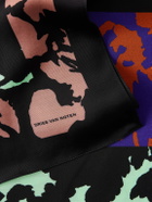 Dries Van Noten - Floral-Print Satin Scarf