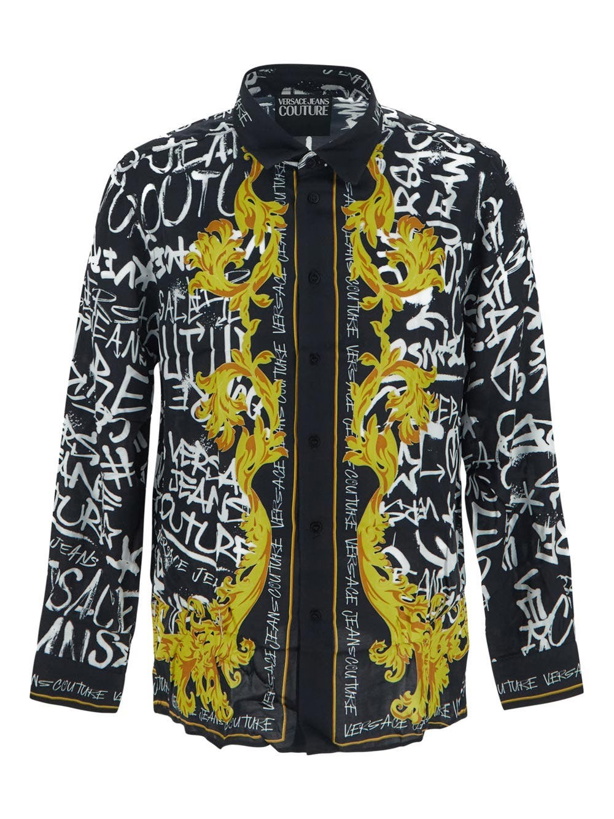 Photo: Versace Jeans Couture Graffiti Couture Print Shirt