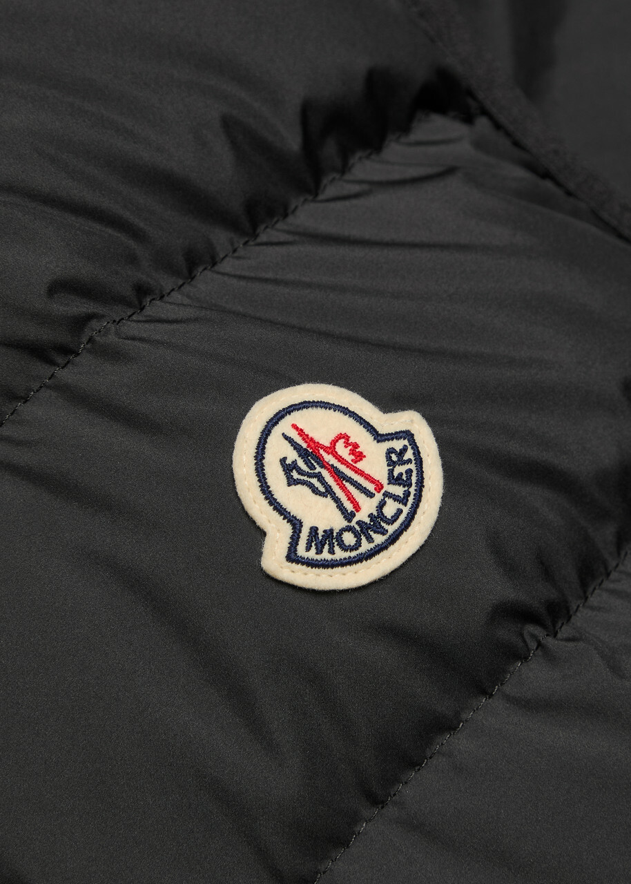 Moncler Contrin Quilted Shell Gilet Black