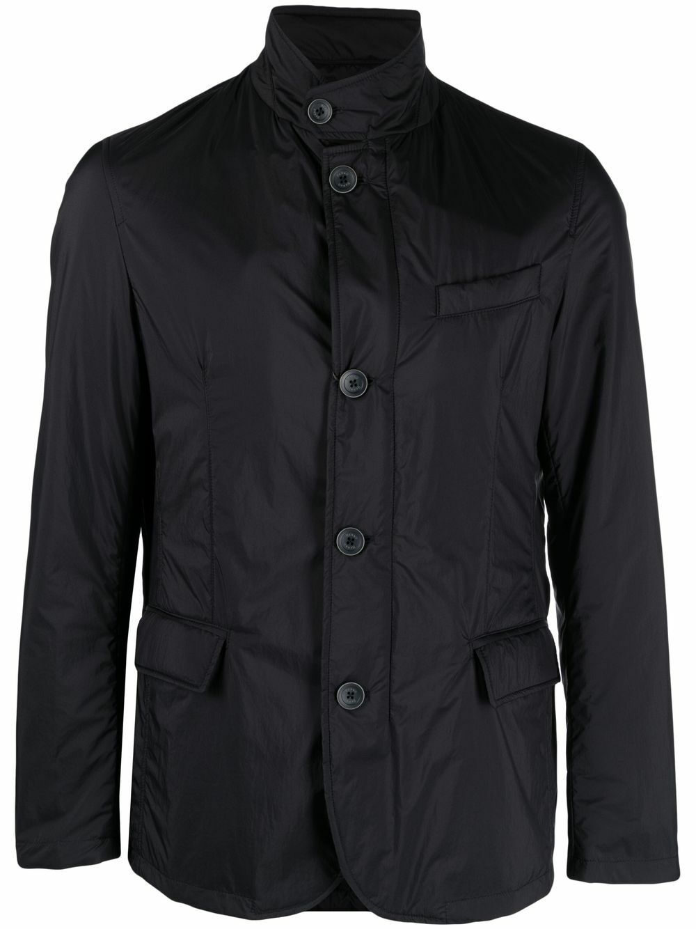 HERNO - Nylon Single-breasted Jacket Herno