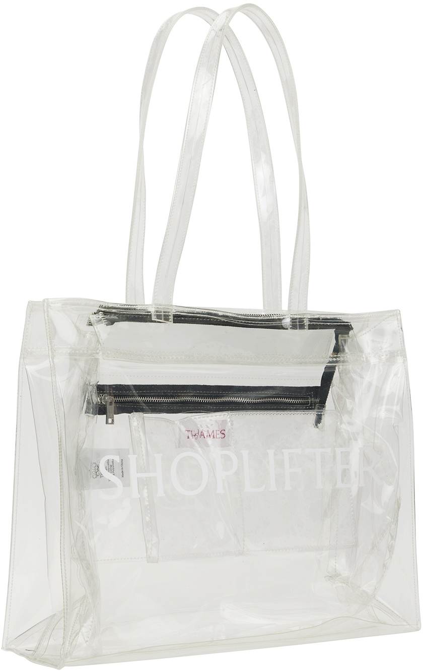 Thames MMXX. Transparent 'Shoplifter' Tote