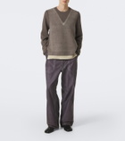 Maison Margiela Printed virgin wool sweater