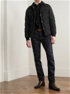TOM FORD - Quilted Shell Down Shirt Jacket - Black